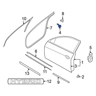 Nissan OE - Front Door Stop