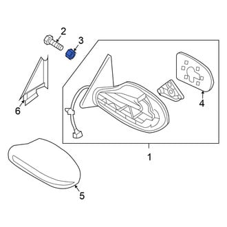 Nissan OE - Tail Light Nut
