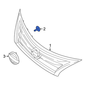 Nissan OE - Grille Screw