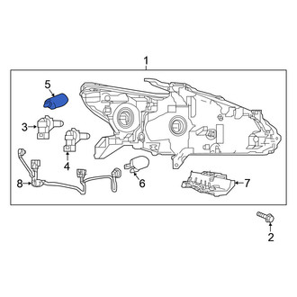 Nissan OE - Front Side Marker Light Bulb
