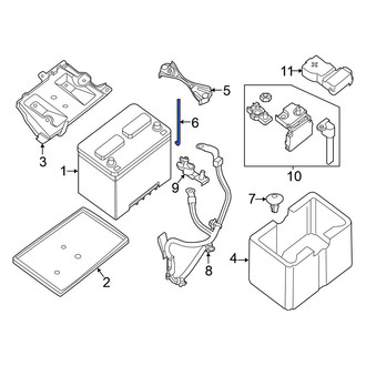 Nissan OE - Left Battery Hold Down Stud
