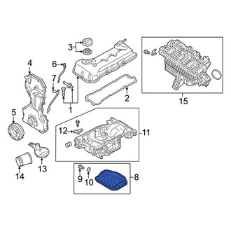 Nissan OE - Lower Engine Oil Pan