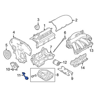 Nissan OE - Engine Oil Pump Pickup Tube and Screen