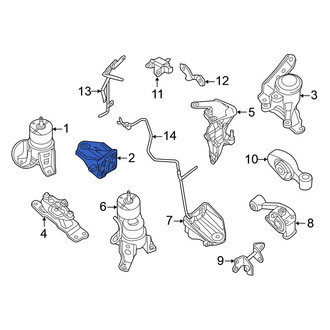 Nissan OE - Front Engine Mount Bracket