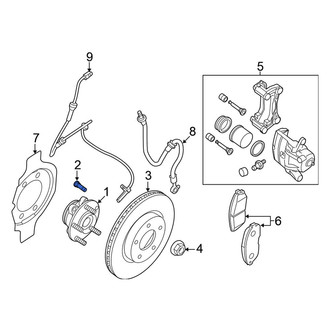 Nissan OE - Front Wheel Lug Stud