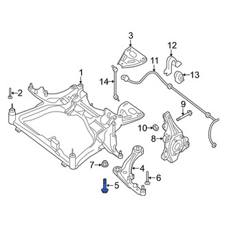 Nissan OE - Lower Suspension Control Arm Bolt