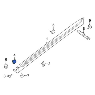 Nissan OE - Rocker Panel Molding Clip