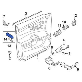Nissan OE - Front Courtesy Light