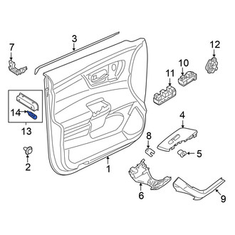 Nissan OE - Front Courtesy Light Bulb