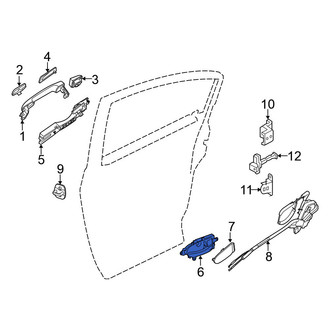 Nissan OE - Front Right Inner Interior Door Handle