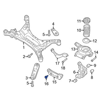 Nissan OE - Outer Suspension Track Bar Bolt
