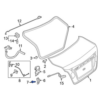 Nissan OE - Roof Luggage Carrier Side Rail Bolt