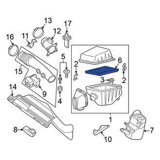 Nissan OE - Engine Air Filter