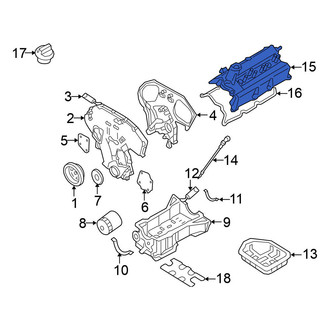 Nissan OE - Left Engine Valve Cover
