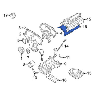 Nissan OE - Right Engine Valve Cover Gasket