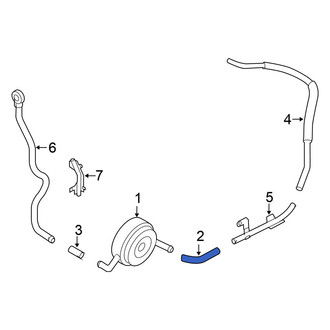 Nissan OE - Engine Oil Cooler Line