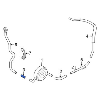 Nissan OE - Engine Oil Cooler Line