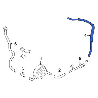 Nissan OE - Engine Oil Cooler Line