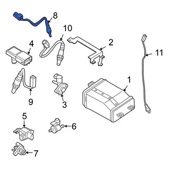 Nissan OE - Front Left Oxygen Sensor