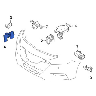 Nissan OE - Rear Inner Parking Aid Sensor Housing
