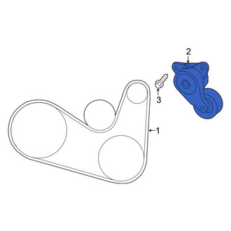 Nissan OE - Accessory Drive Belt Tensioner Assembly