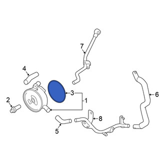 Nissan OE - Engine Oil Cooler O-Ring