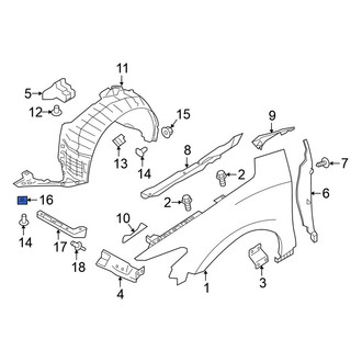 Nissan OE - Fender Liner Nut