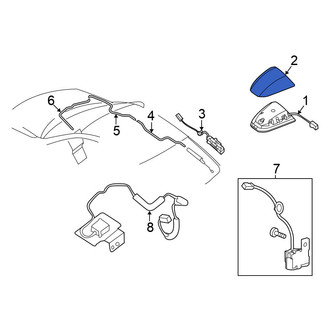 Nissan OE - Radio Antenna Cover