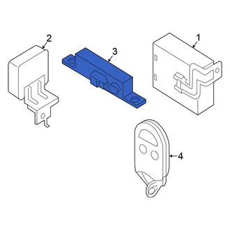 Nissan OE - Rear Inner Keyless Entry Antenna
