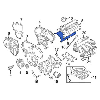 Nissan OE - Left Engine Valve Cover Gasket