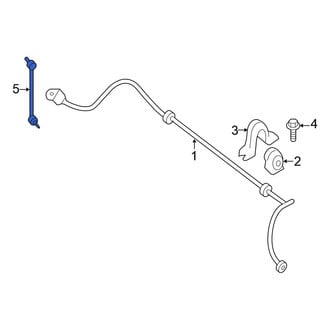 Nissan OE - Front Right Suspension Stabilizer Bar Link