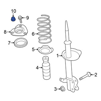 Nissan OE - Suspension Strut Mount Nut