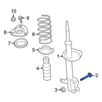 Nissan OE - Suspension Strut Bolt