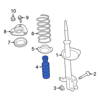 Nissan OE - Front Suspension Strut Bellows