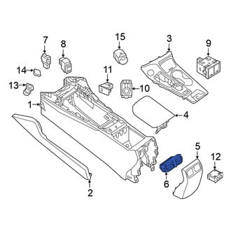 Nissan OE - Console Air Vent