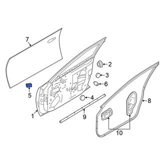 Nissan OE - Front Door Shell Insulator