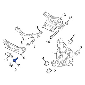 Nissan OE - Outer Suspension Track Bar Bolt