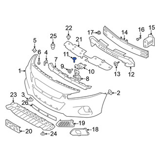Nissan OE - Bumper Cover Bolt