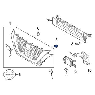 Nissan OE - Grille Grommet