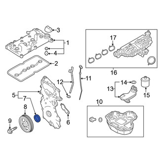 Nissan OE - Rear Engine Crankshaft Seal