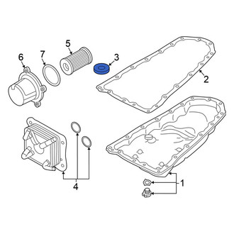 Nissan OE - Transmission Oil Pan Magnet