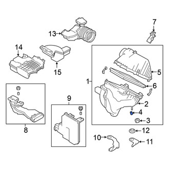 Nissan OE - Air Filter Housing Sleeve