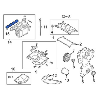 Nissan OE - Engine Intake Manifold Gasket