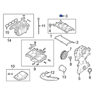 Nissan OE - Engine Oil Filler Cap