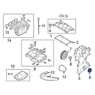 Nissan OE - Rear Engine Crankshaft Seal