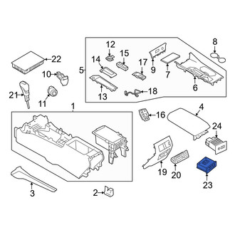 Nissan OE - Audio Auxiliary Jack