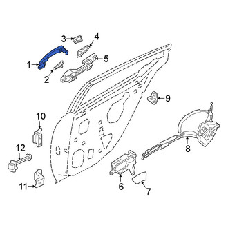Nissan OE - Rear Outer Exterior Door Handle