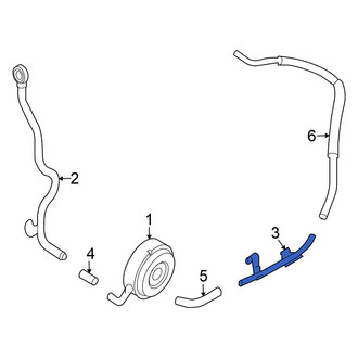 Nissan OE - Engine Oil Cooler Line