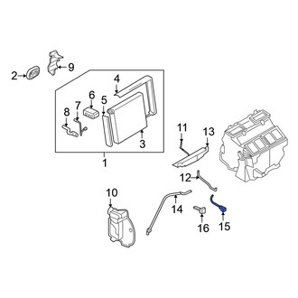 Nissan OE - Cabin Air Temperature Sensor