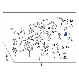 Nissan OE - Cabin Air Temperature Sensor